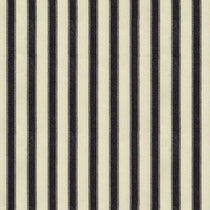 Ticking Stripe 2 Black Fabric by the Metre